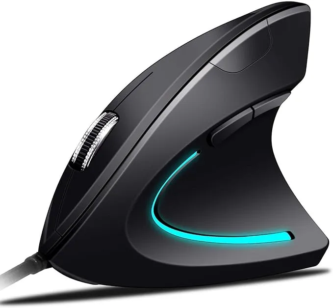 Souris USB Filaire Souris Verticale Ergonomique